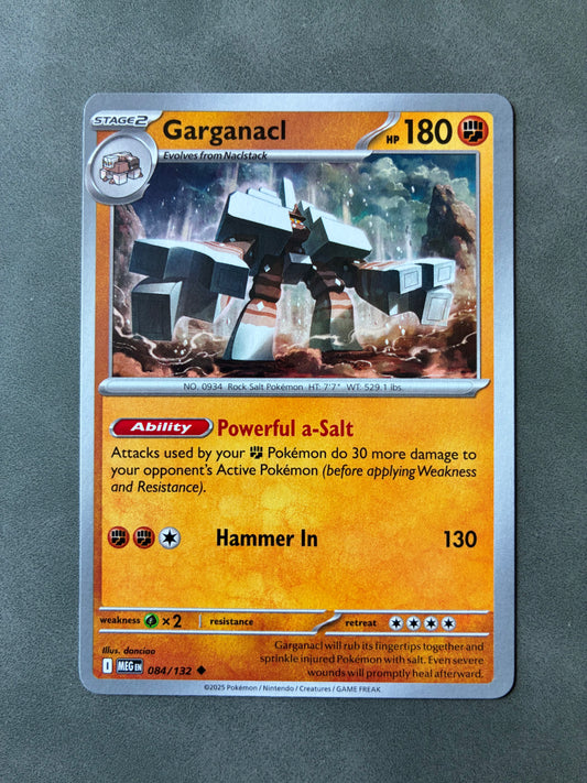 2025 POKEMON TCG MEG - GARGANACL 084/132