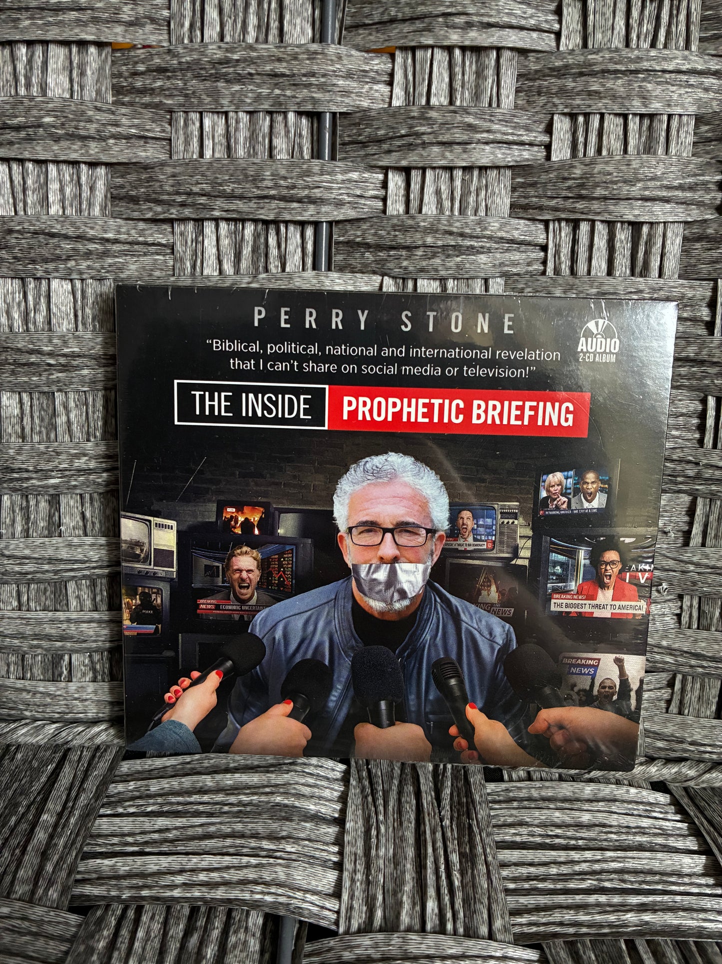PERRY STONE THE INSIDE PROPHETIC BRIEFING CD - SEALED