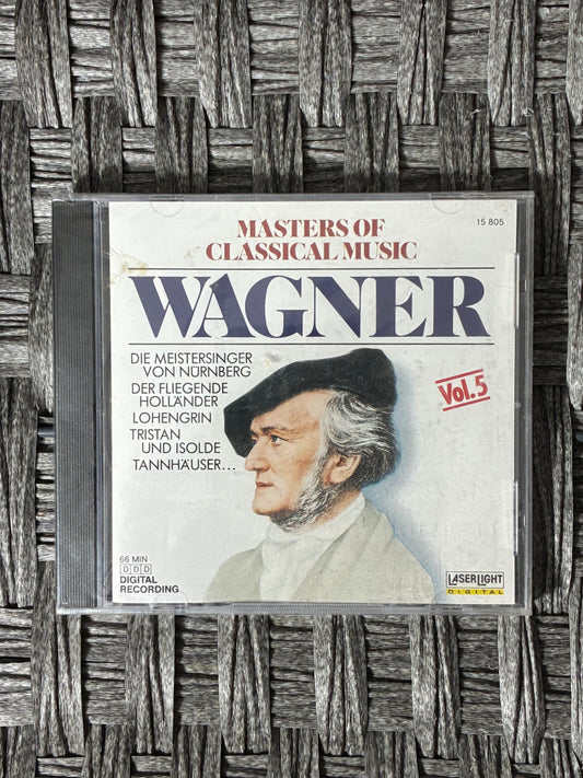 MASTERS OF CLASSICAL MUSIC WAGNER VOL. 5 CD (1988) - SEALEDC