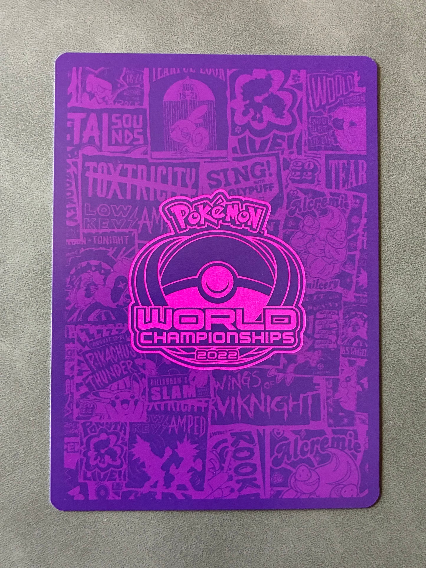 2022 POKEMON TCG (WORLD CHAMPIONSHIP) - CHOICE BELT 135/172 TRAINER ITEM