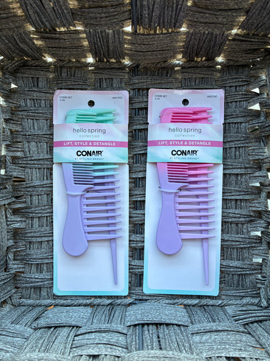 CONAIR 3PC COMB SET