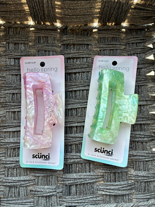 SCUNCI JUMBO CLAW CLIPS
