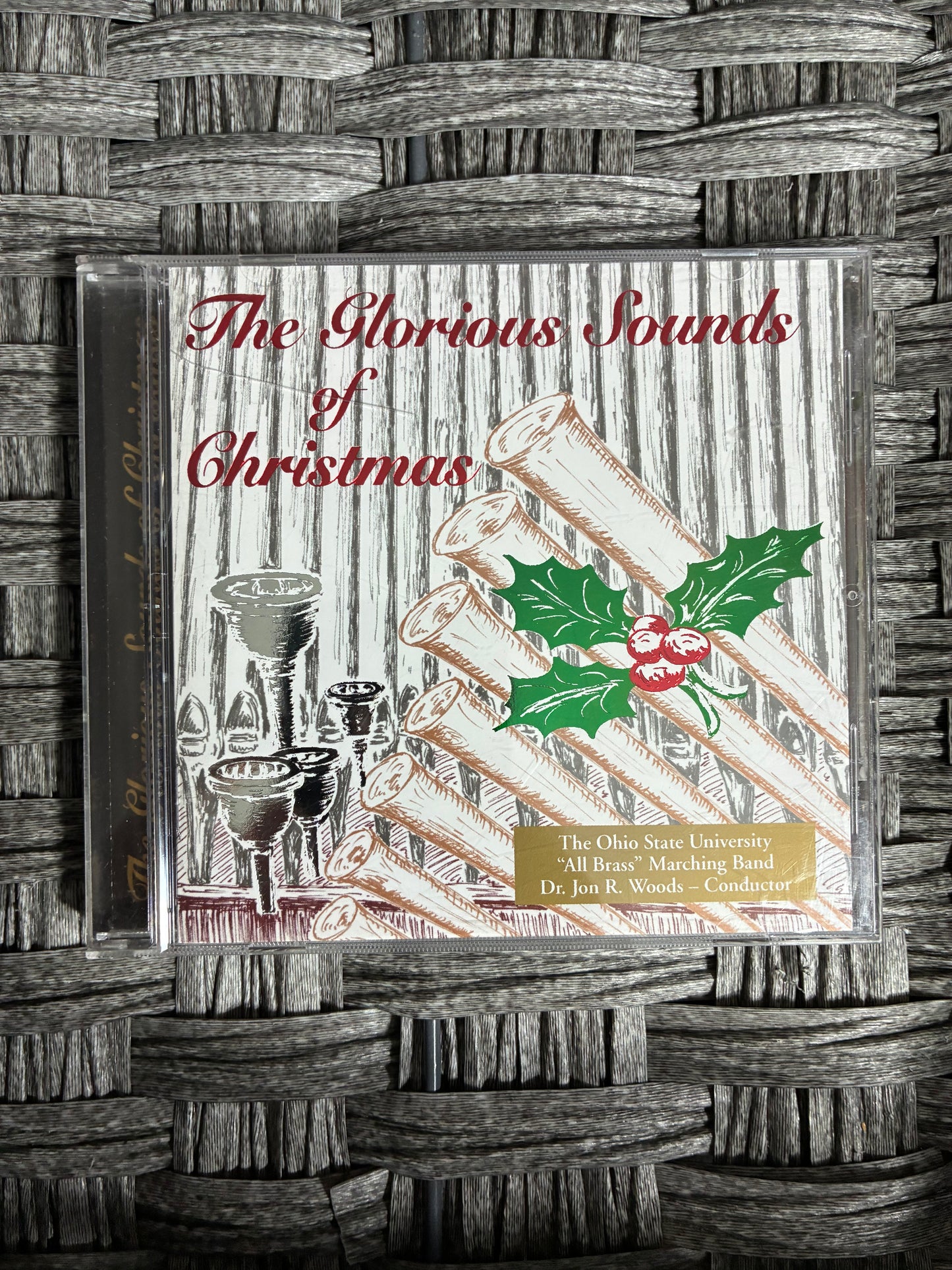 THE OHIO STATE UNIVERSITY "ALL BRASS" MARCHING BAND THE GLORIOUS SOUNDS OF CHRISTMAS CD (2005) - PRE OWNED