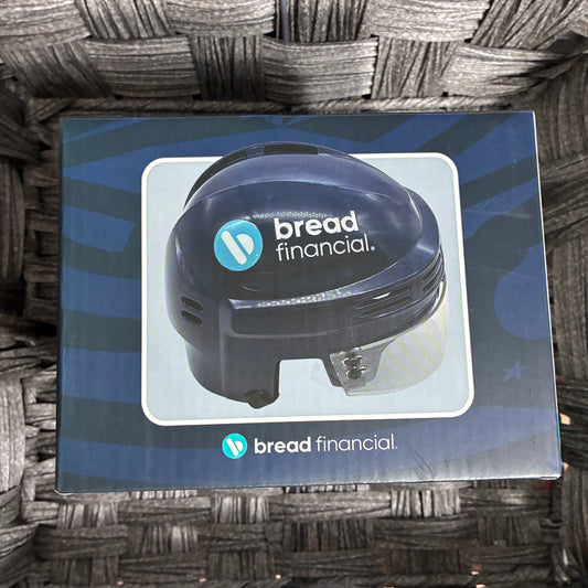NHL COLUMBUS BLUE JACKETS MINI HELMET BREAD FINANCIAL PROMO GIVEAWAY 2025