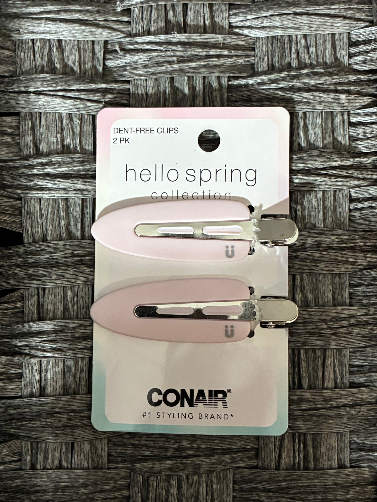 SCUNCI 2PCS DENT FREE HAIR CLIPS