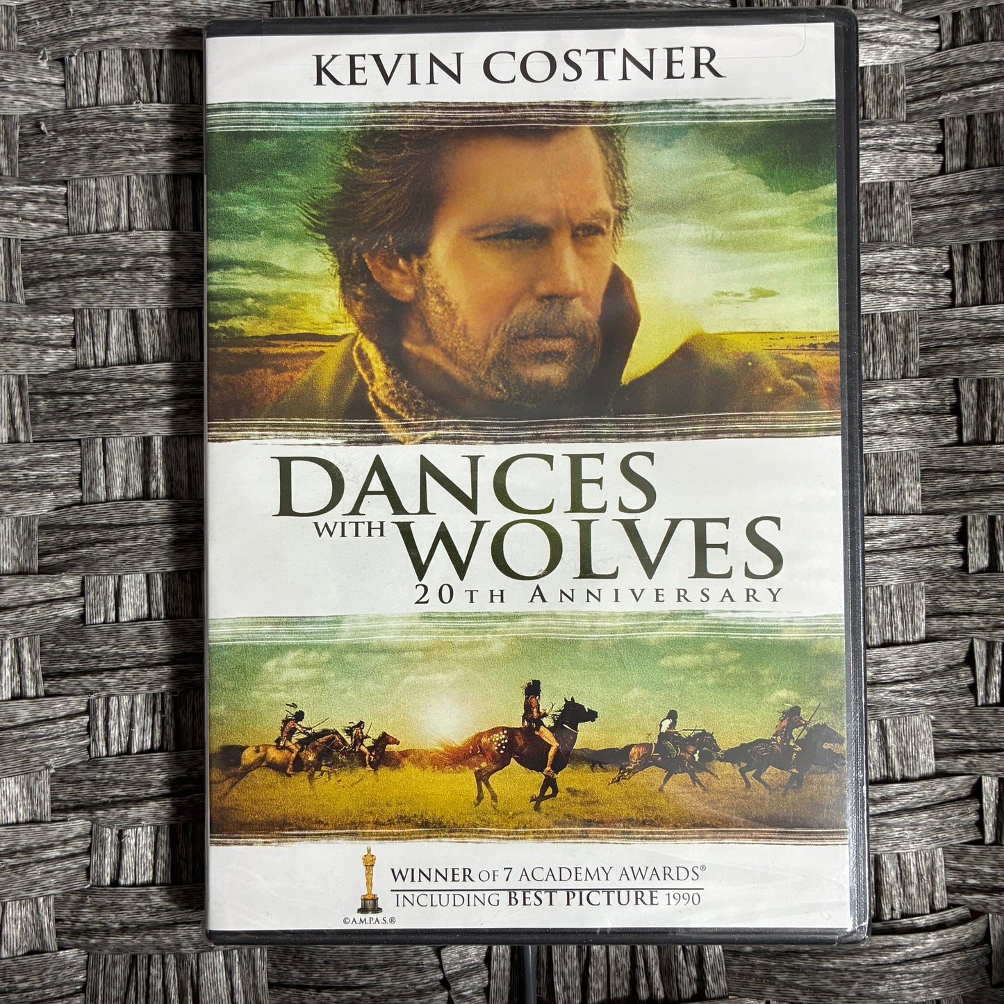 DANCES WITH WOLVES 20TH ANNIVERSARY EDITION DVD (2010) KEVIN COSTNER - SEALED