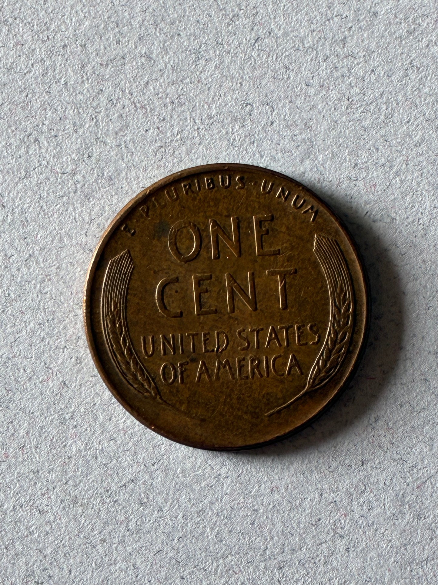 1957 D WHEAT PENNY 95% COPPER CIRCULATED (LN900)