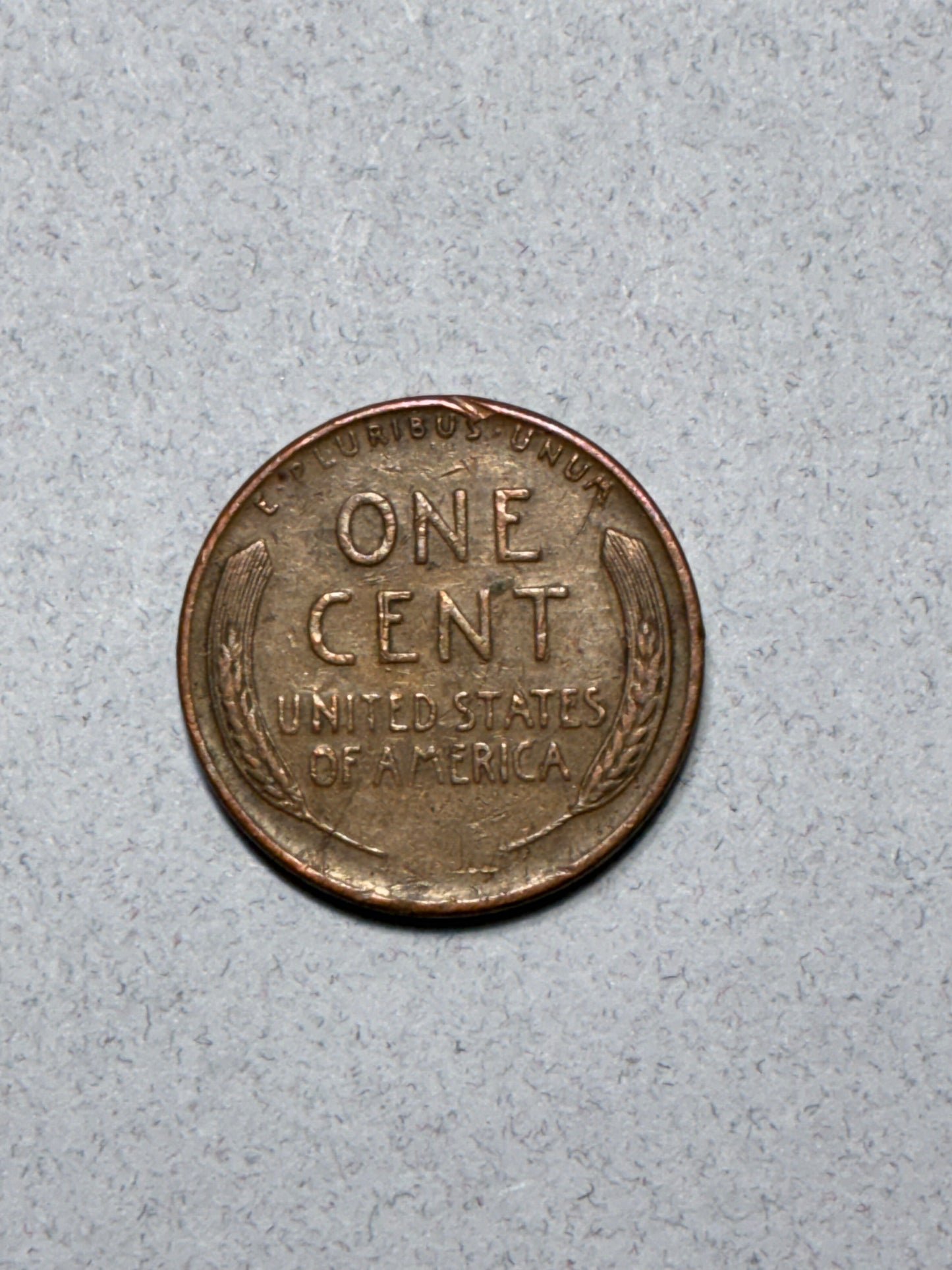 1956 D WHEAT PENNY WIDE RIM "L" ON RIM 95% COPPER CIRCULATED (LN909)
