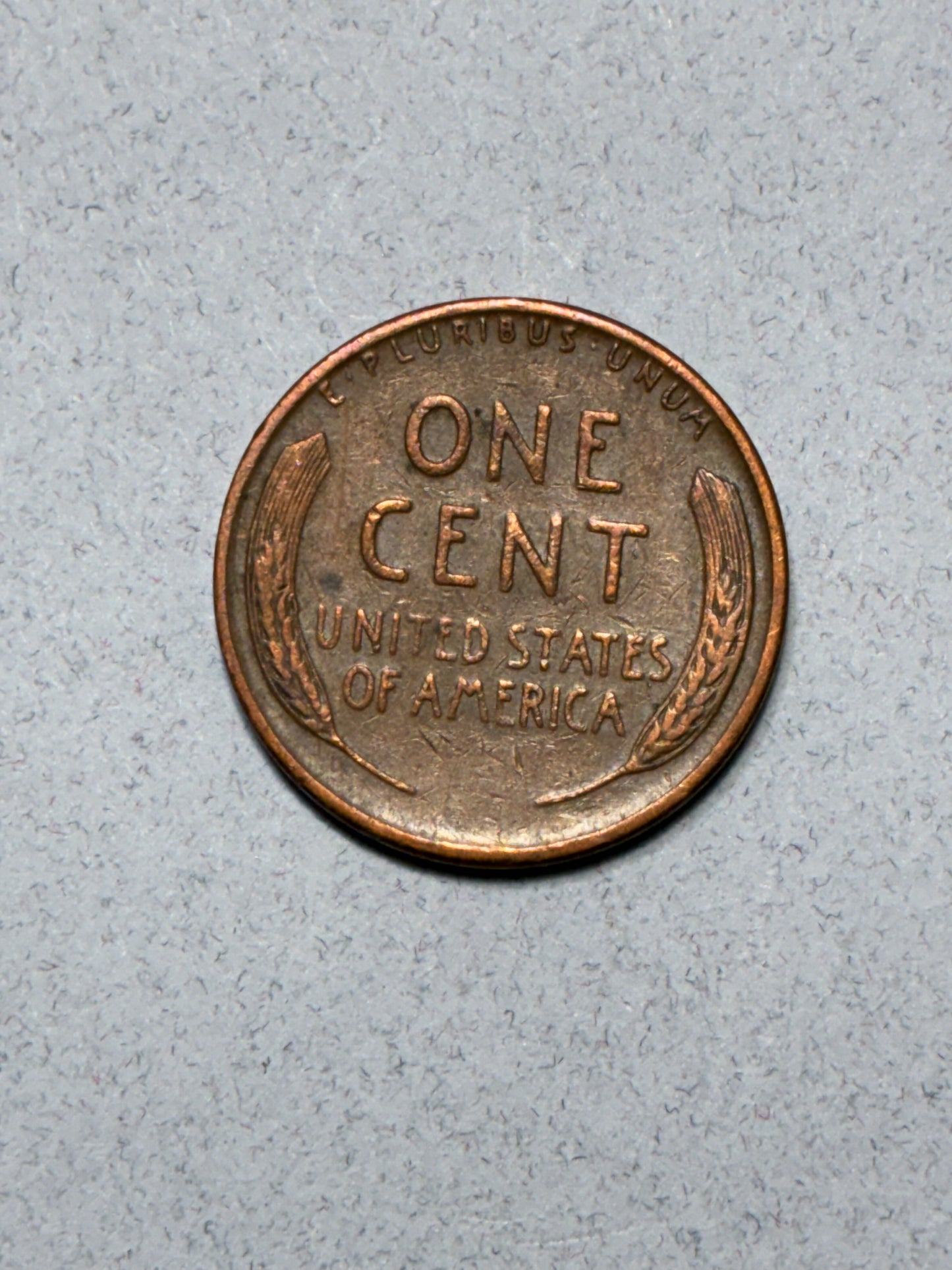 1951 D WHEAT PENNY - "BE" ERROR IN LIBERTY - 95% COPPER - CIRCULATED (LN1602)