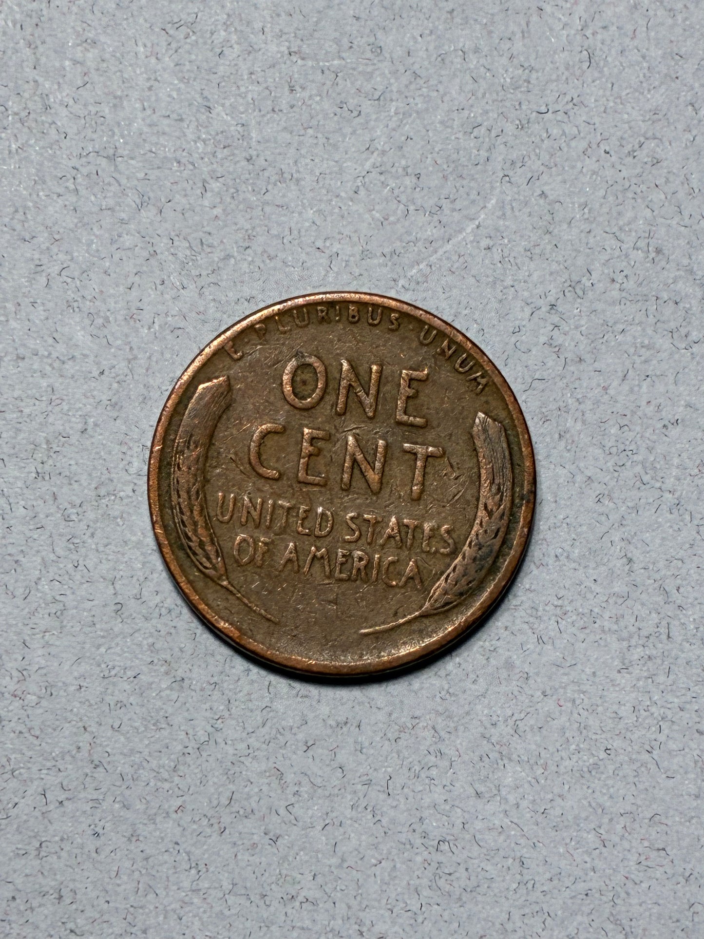 1946 WHEAT PENNY NO MINT MARK - 95% COPPER - CIRCULATED (LN1614)