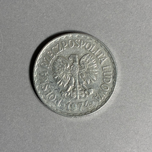 1974 POLAND 1 ZLOTY