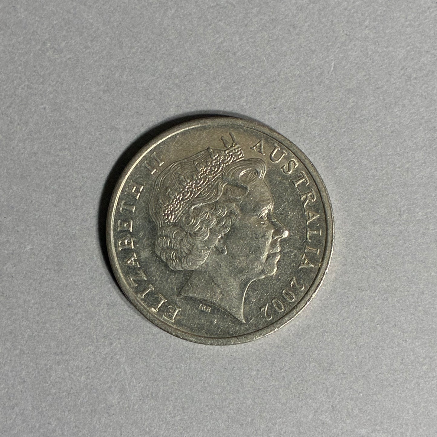 2002 AUSTRALIA 10 CENTS QUEEN ELIZABETH II