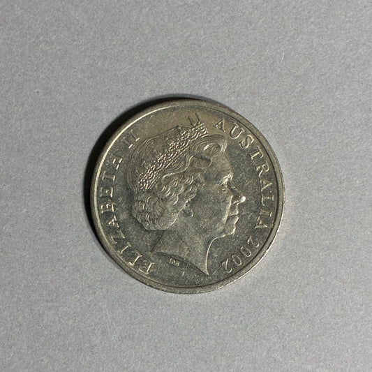 2002 AUSTRALIA 10 CENTS QUEEN ELIZABETH II