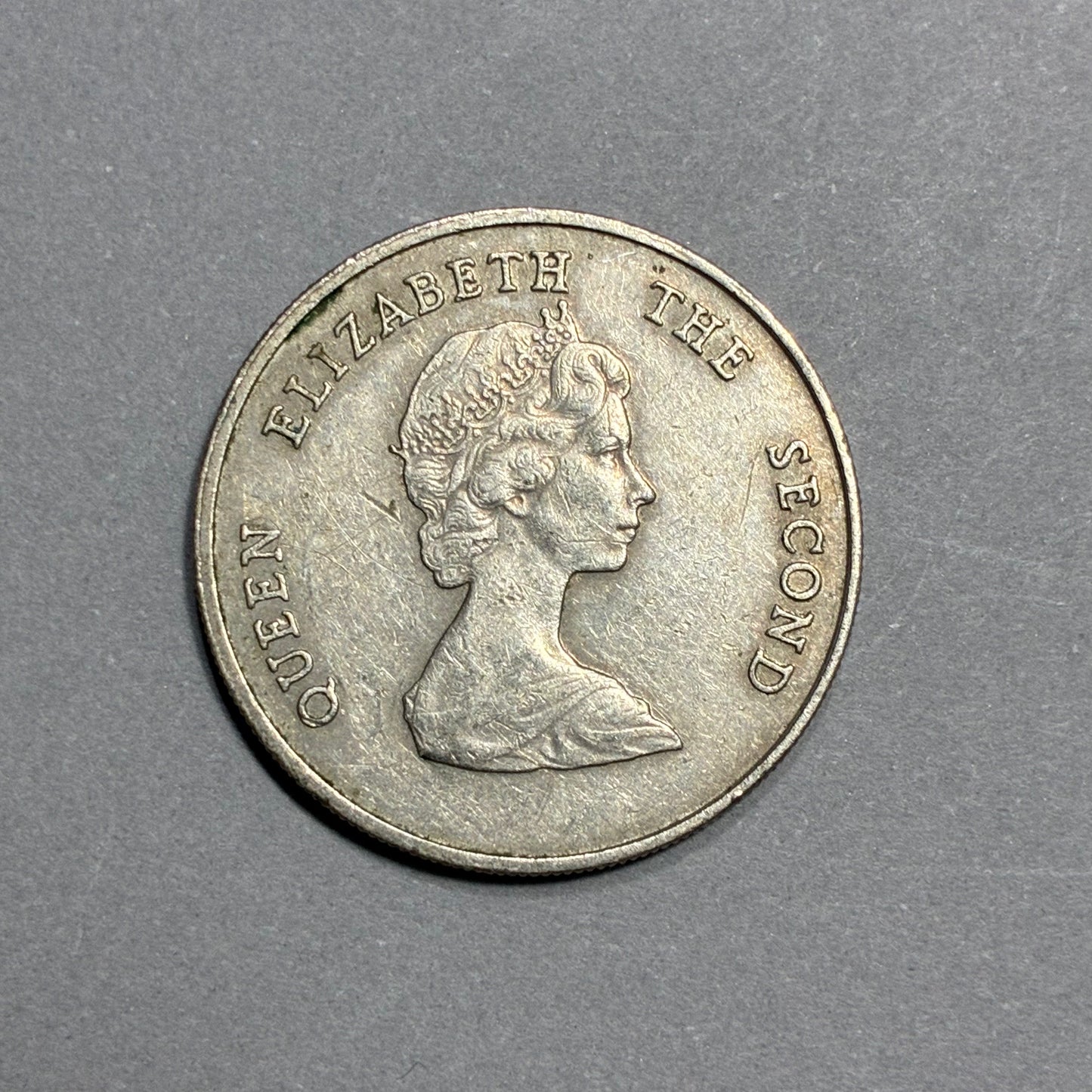1981 EAST CARIBBEAN STATES 25 CENTS QUEEN ELIZABETH II