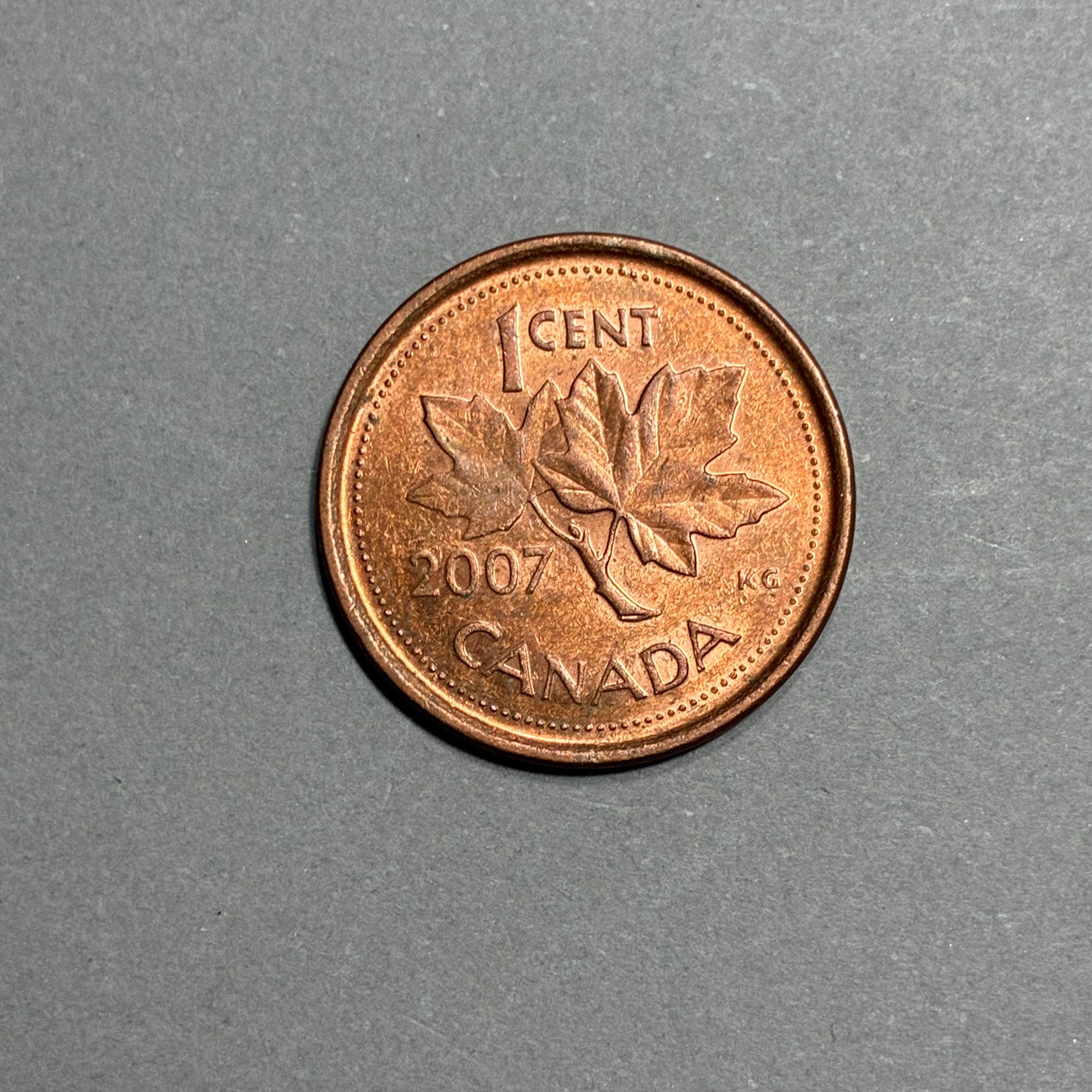 2007 CANADA 1 CENT QUEEN ELIZABETH II