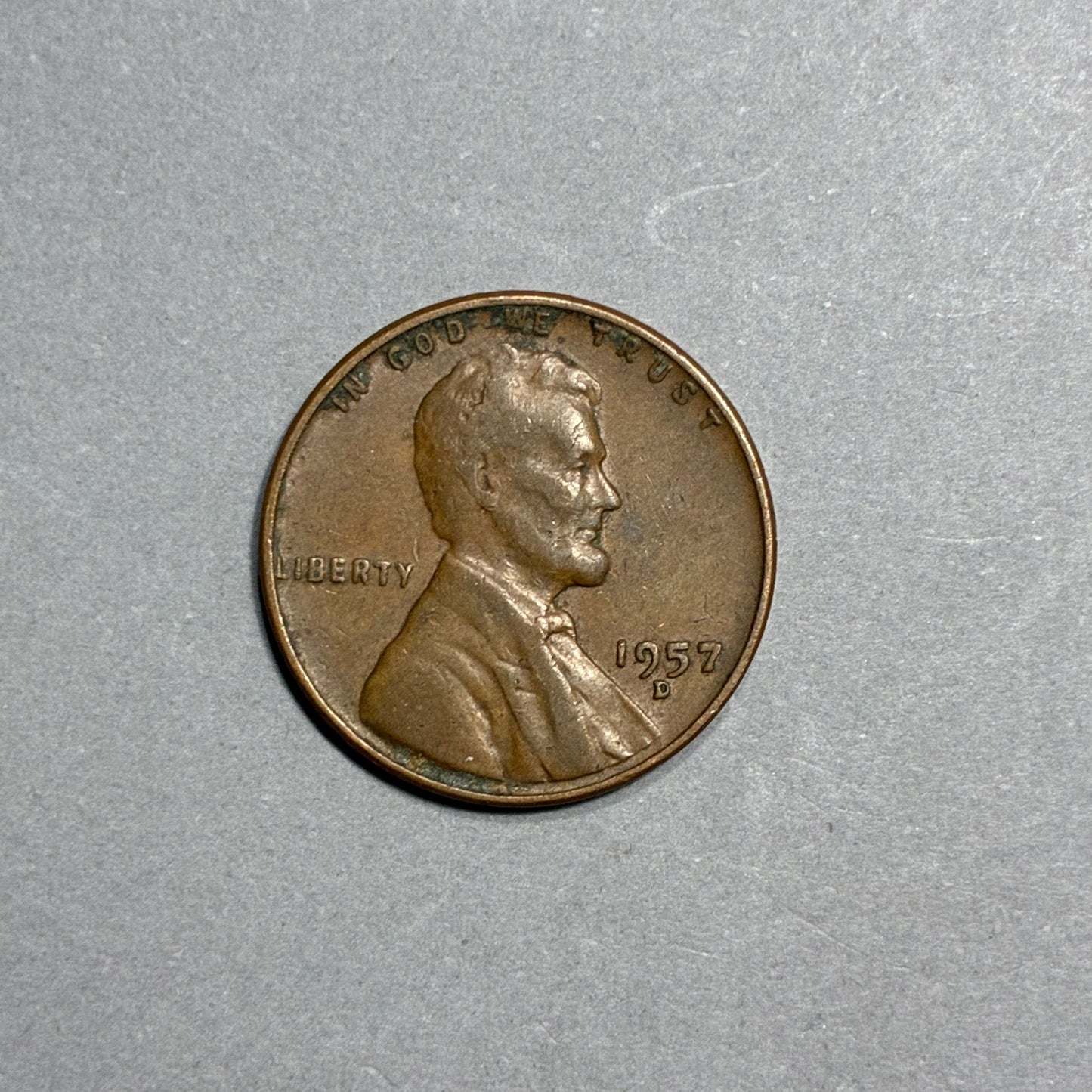 1957 D WHEAT PENNY