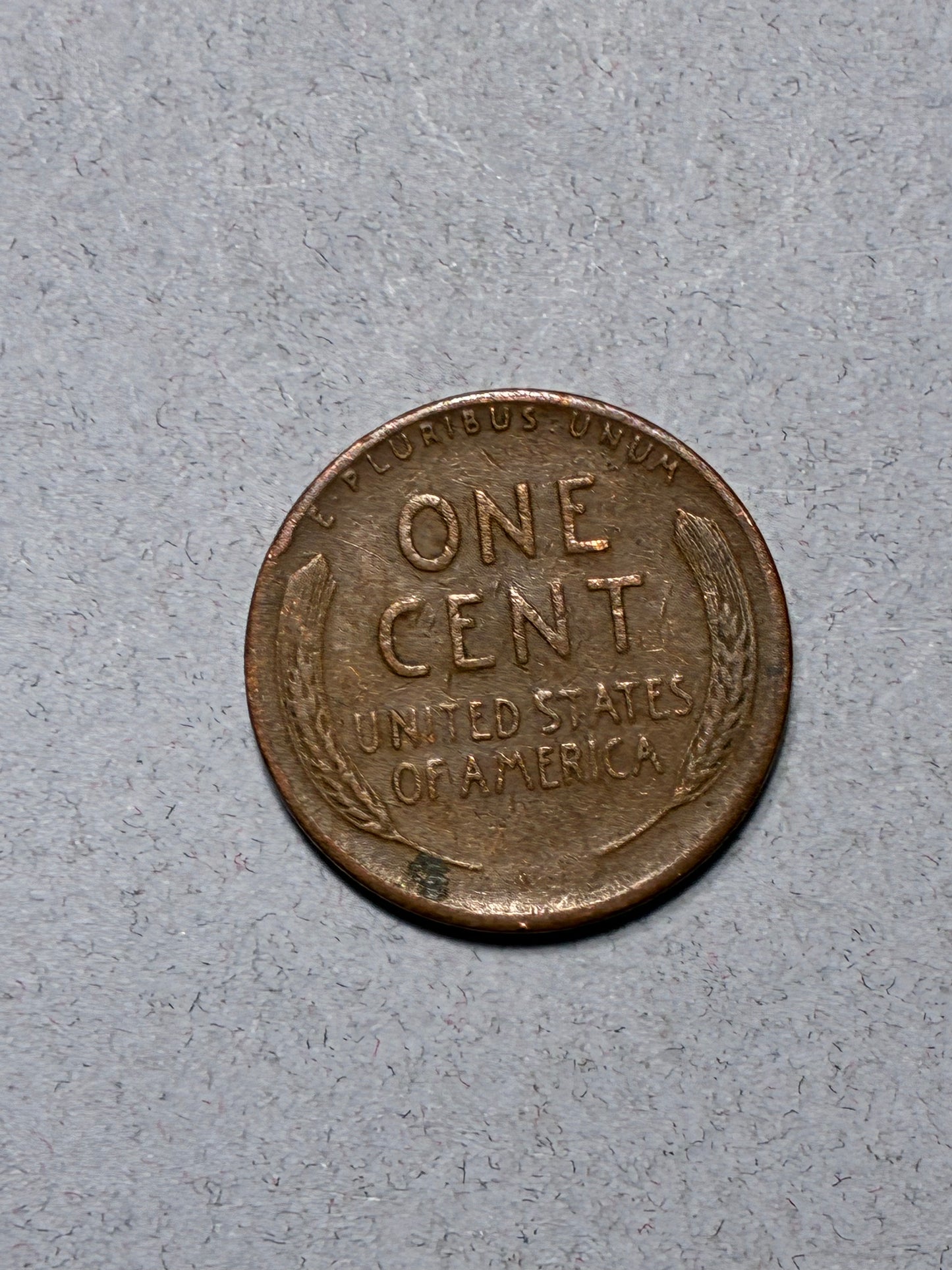 1950 S WHEAT PENNY - 95% COPPER "L" ON RIM - CIRCULATED (LN1630)