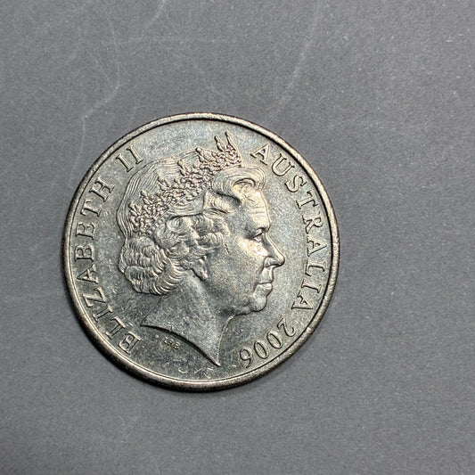 2006 AUSTRALIA 20 CENTS QUEEN ELIZABETH II