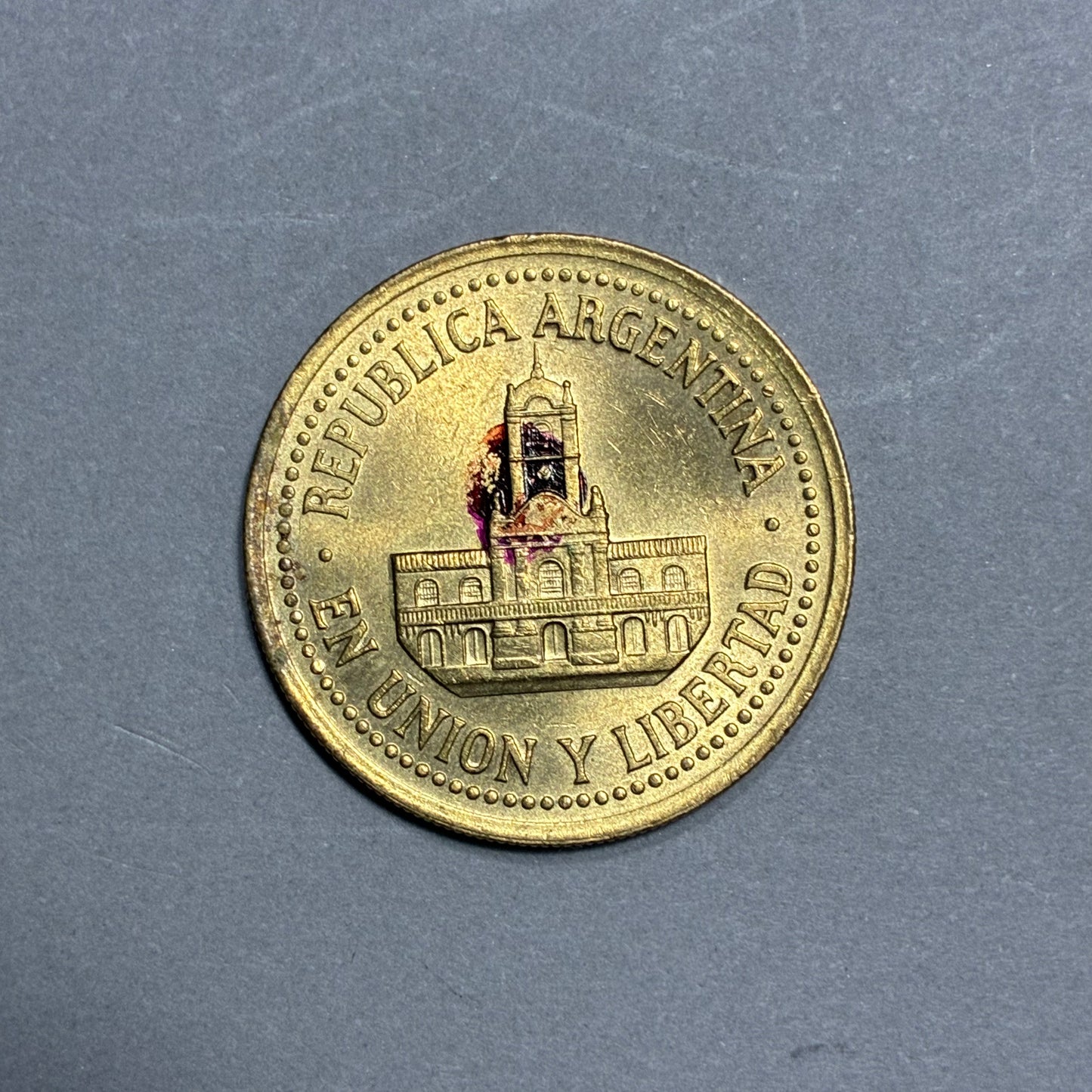 1992 ARGENTINA 25 CENTAVOS