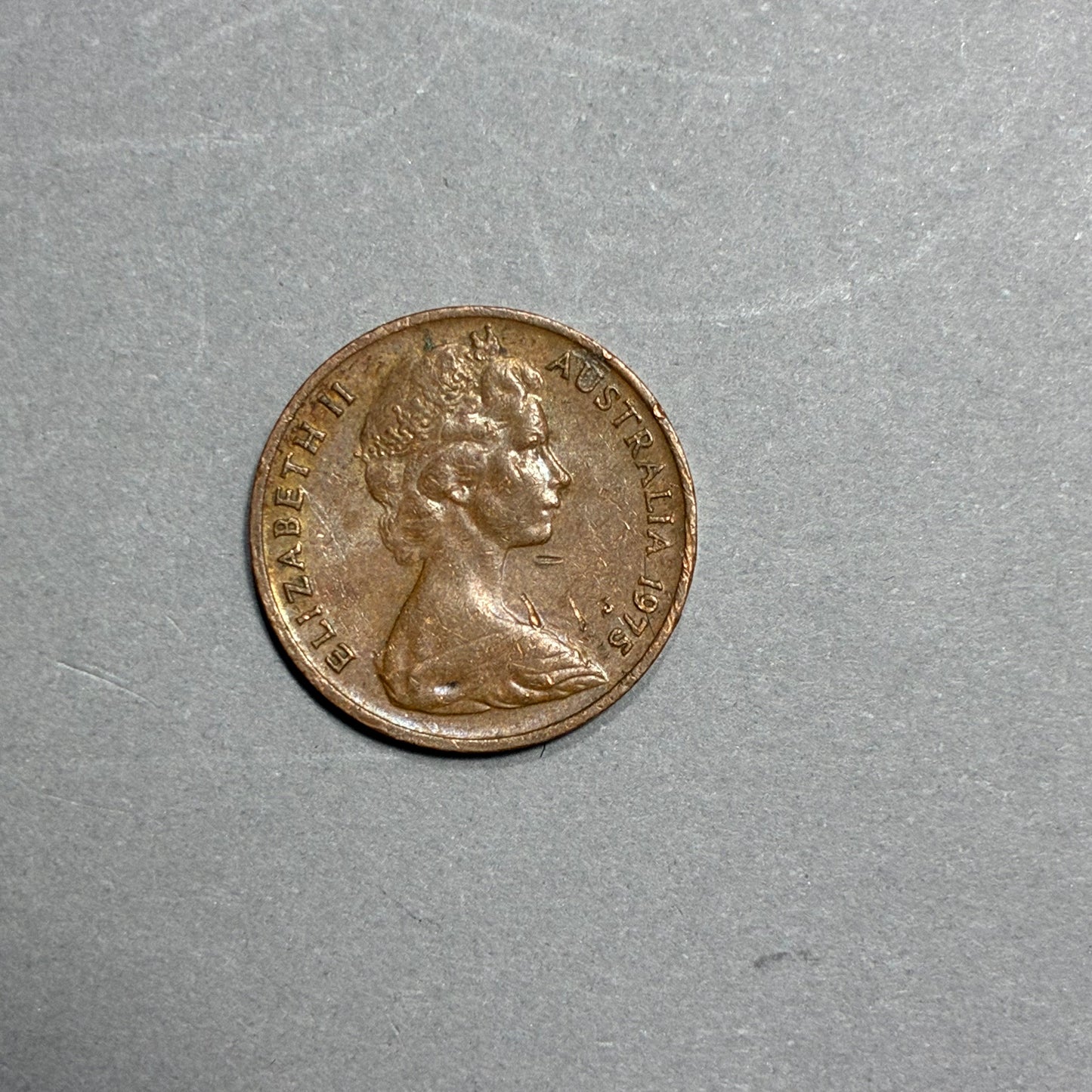 1975 AUSTRALIA 1 CENT QUEEN ELIZABETH II