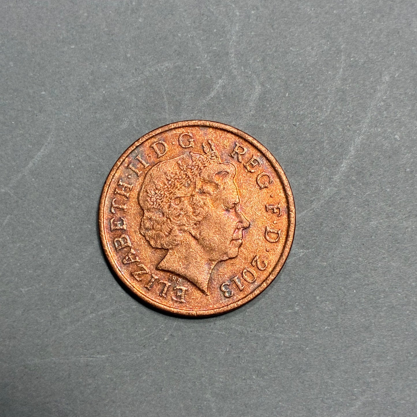 2013 UK 1 PENNY QUEEN ELIZABETH II