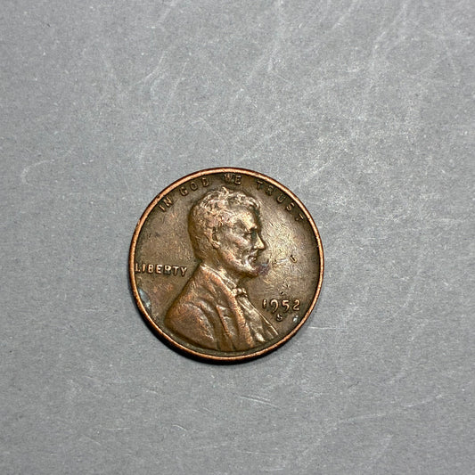 1952 S WHEAT PENNY