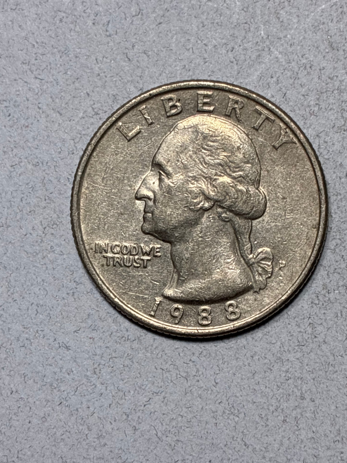 1988 P QUARTER - CIRCULATED (TK002)