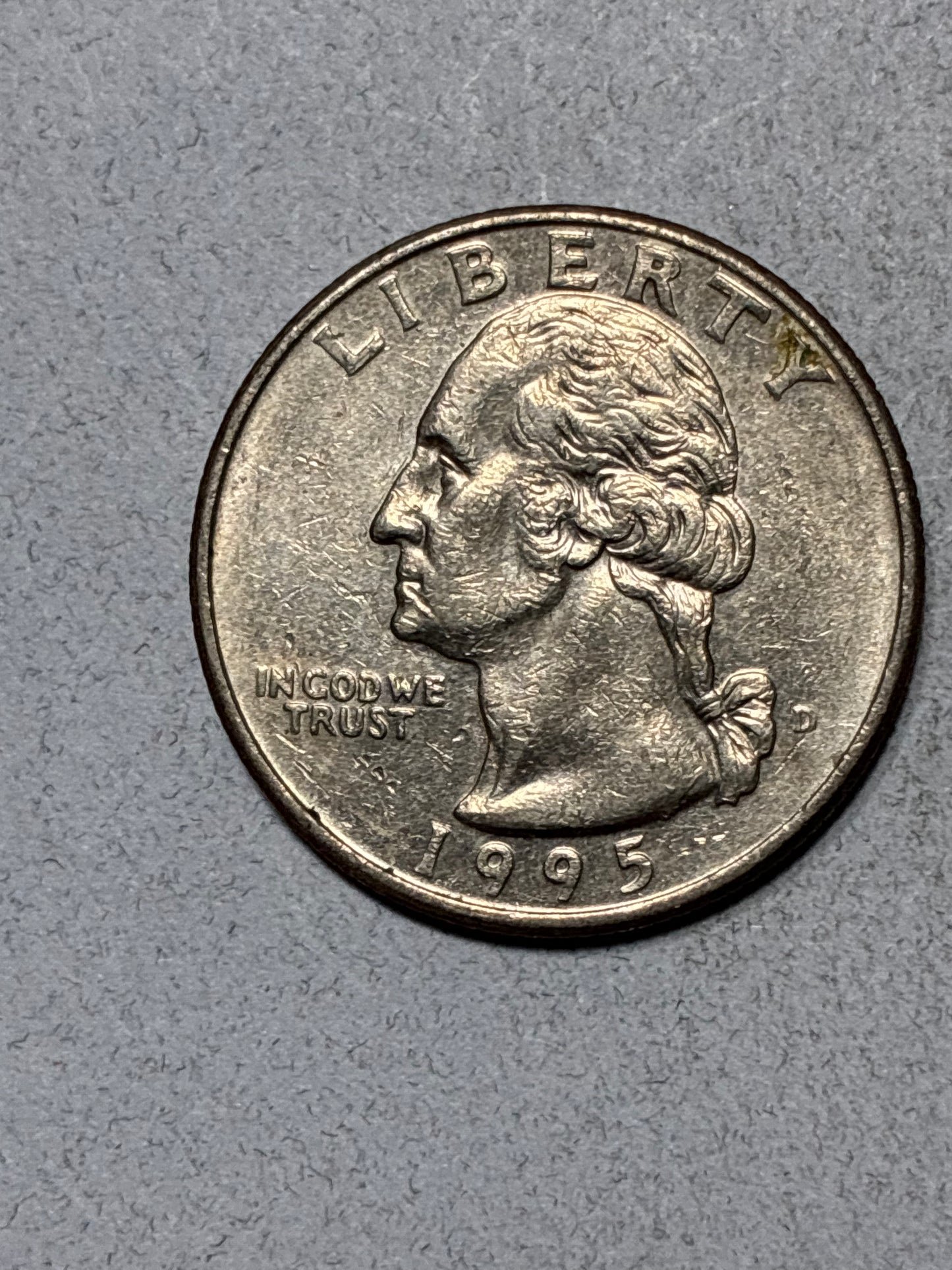 1995 D QUARTER - CIRCULATED (TK004)