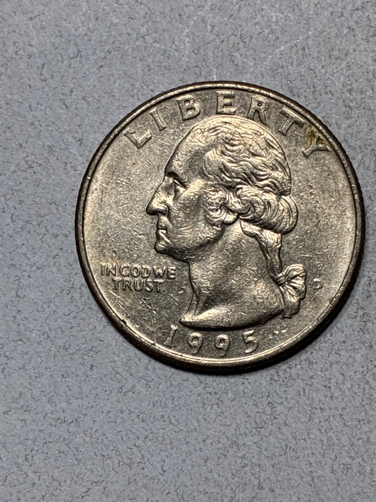 1995 D QUARTER - CIRCULATED (TK004)