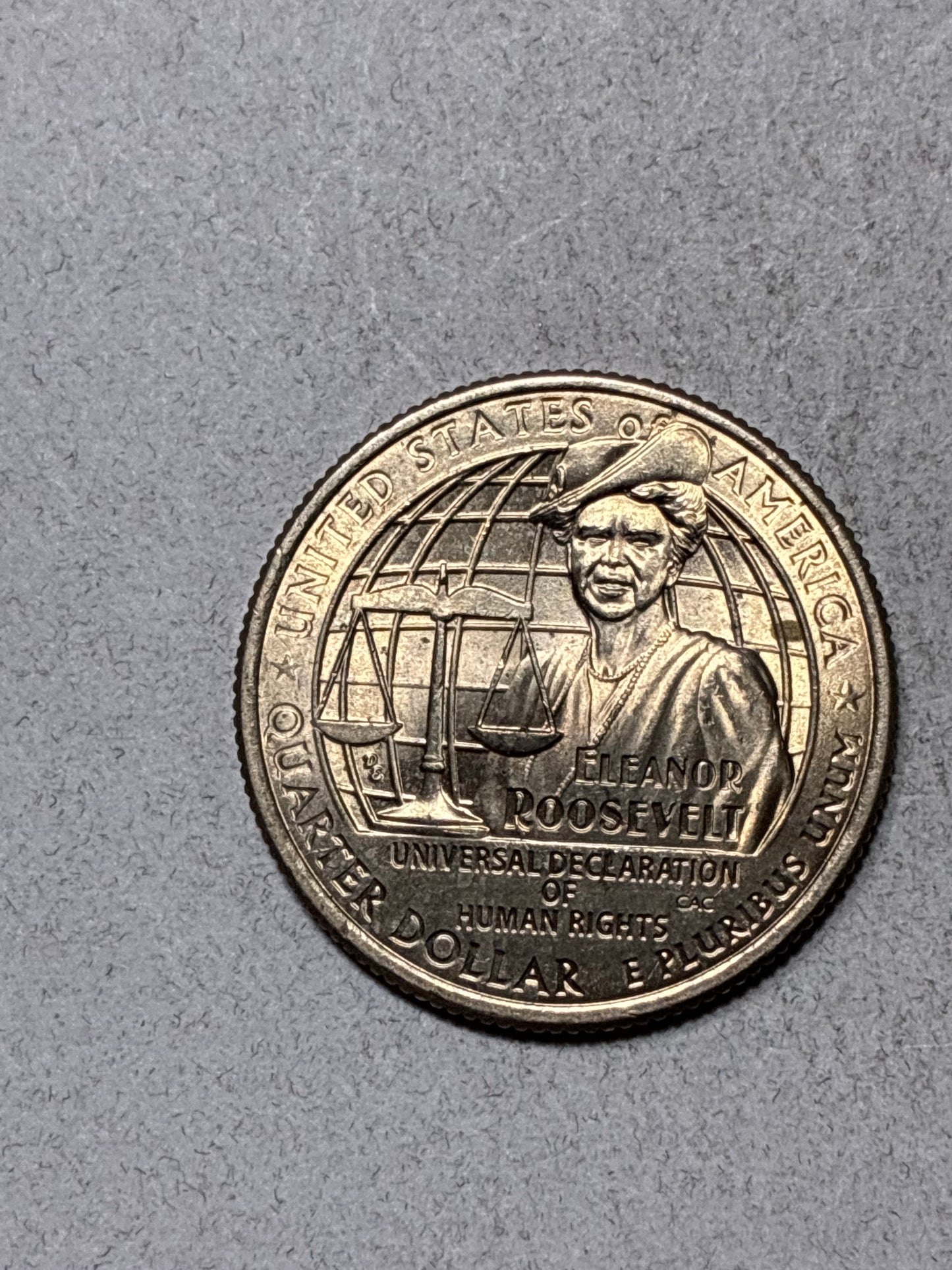 2023 P QUARTER - ELEANOR ROOSEVELT - CIRCULATED (TK007)