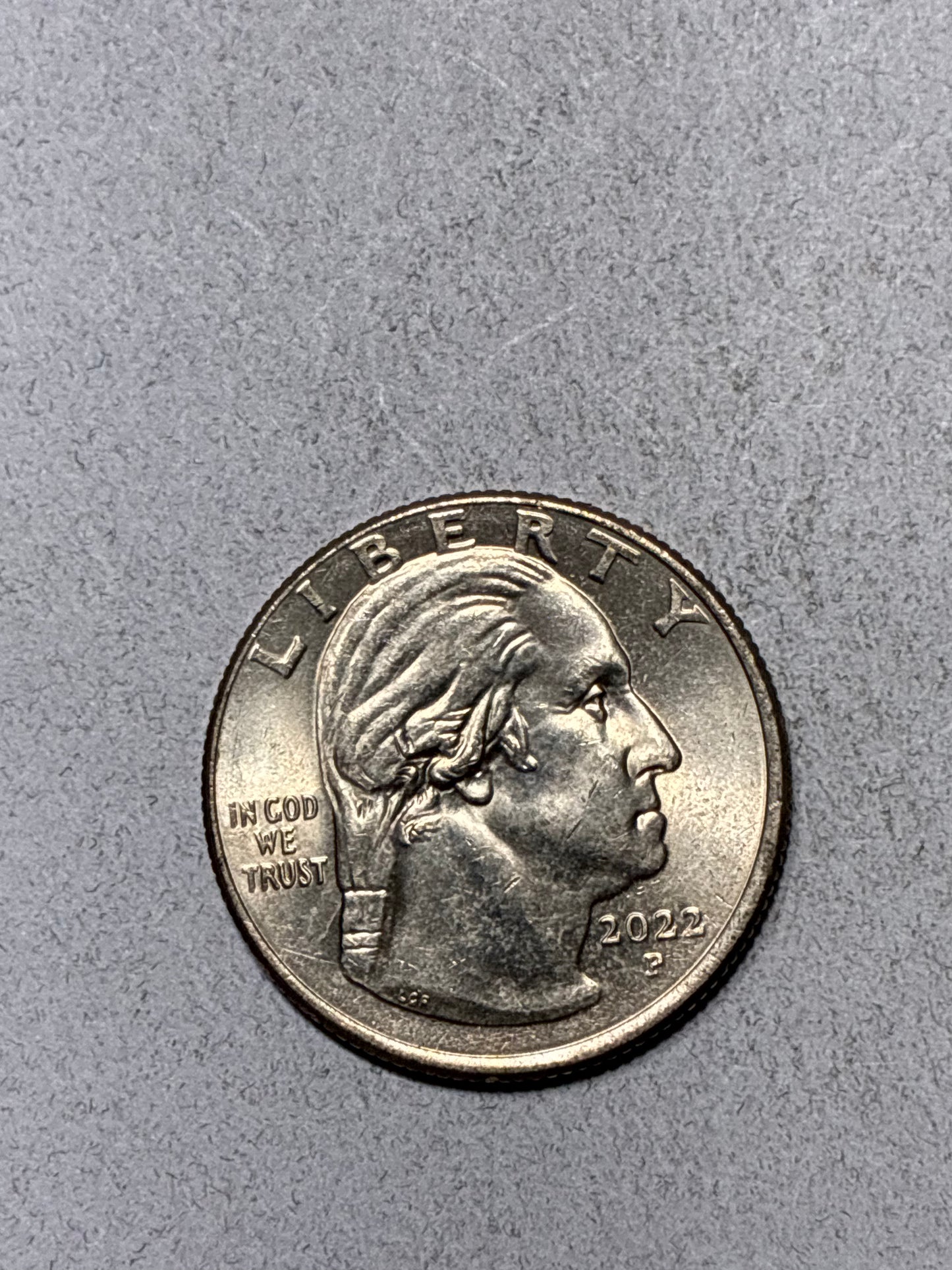 2022 P QUARTER - WIMA MANKILLER - OFF CENTER ERROR - CIRCULATED (TK009)
