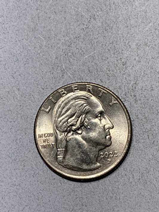 2022 P QUARTER - WIMA MANKILLER - OFF CENTER ERROR - CIRCULATED (TK009)