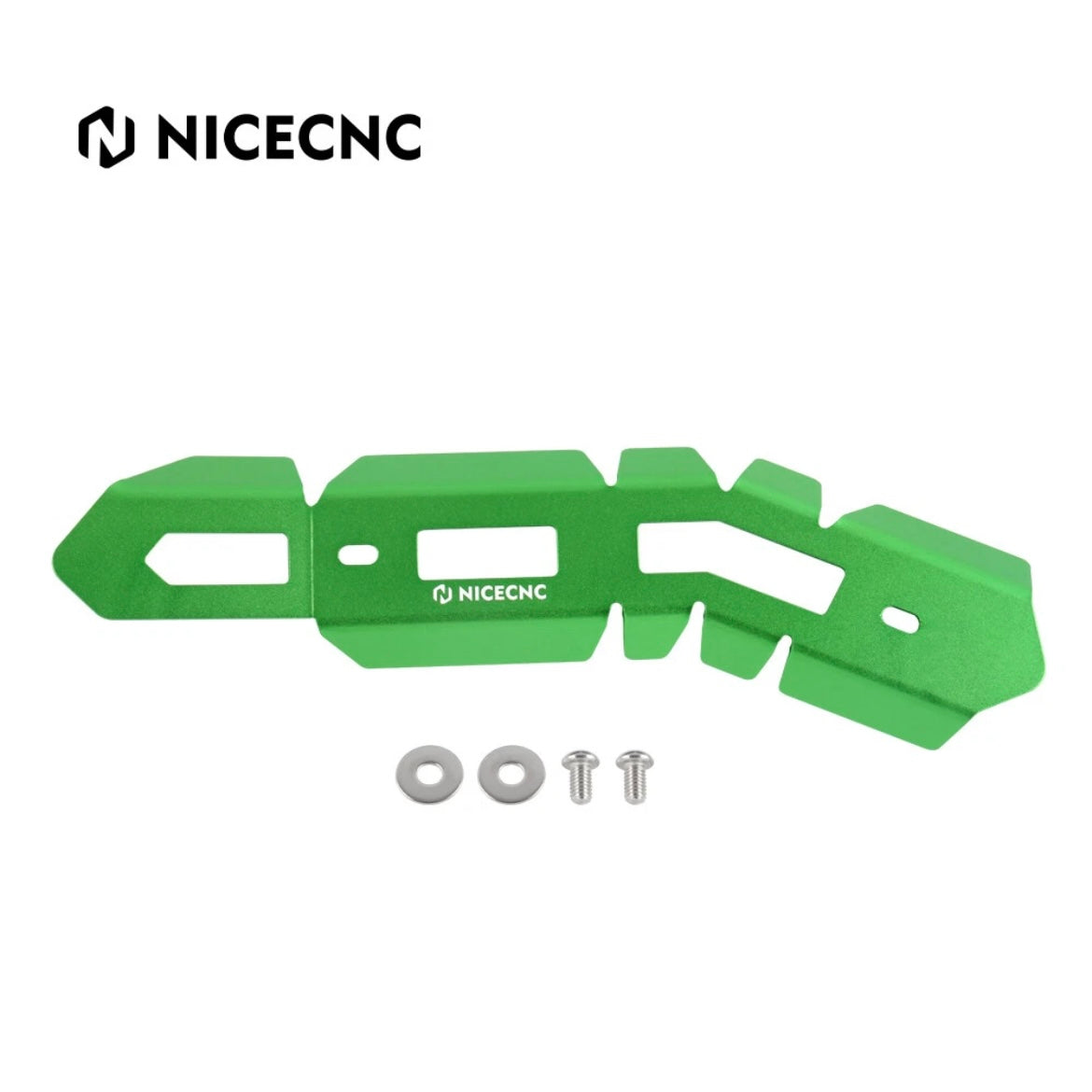 NICECNC KAWASAKI KLR 650 2008-2018 MUFFLER SILENCER HEADER GREEN