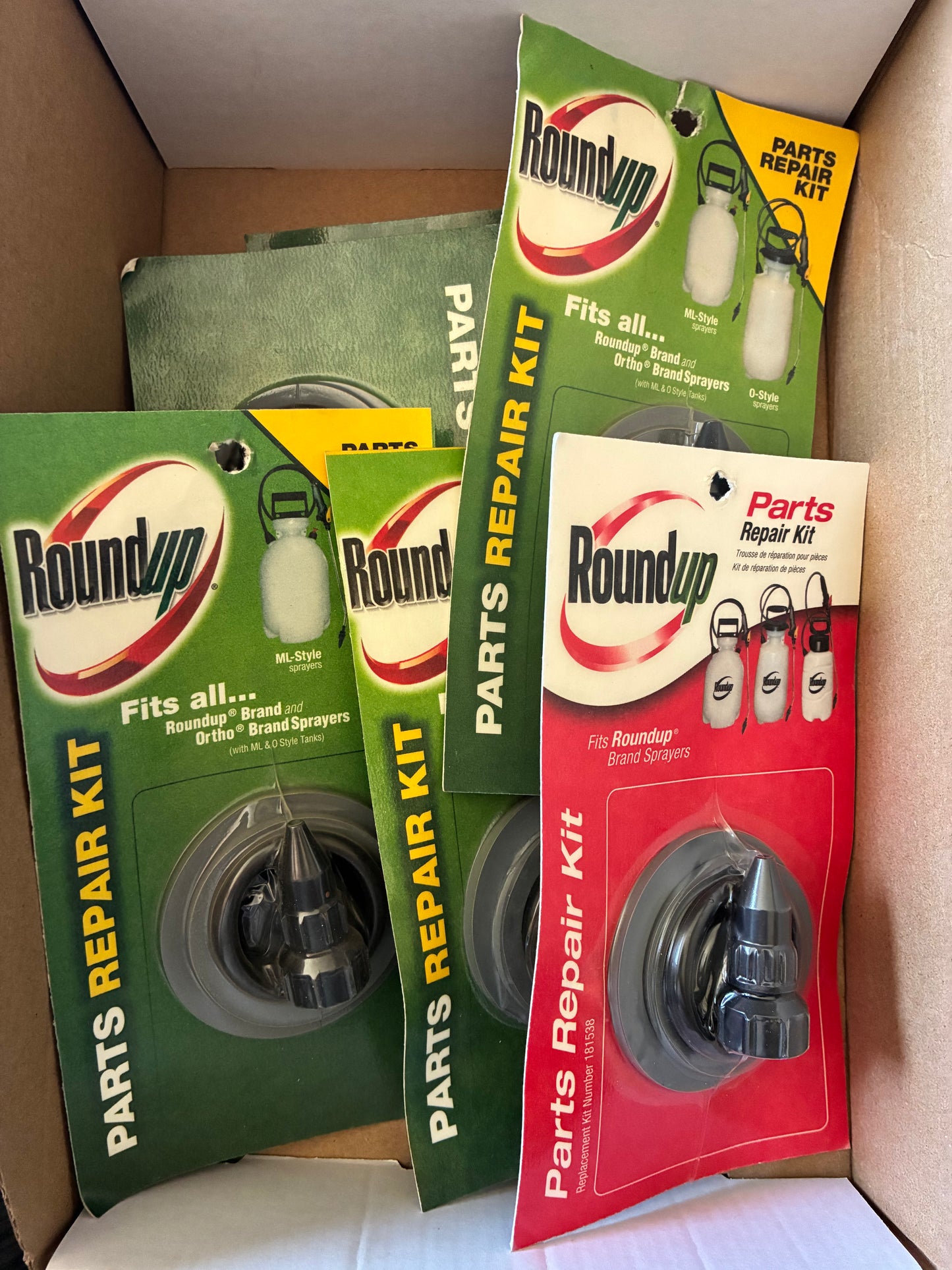 LOT OF 6 ROUNDUP 181538 SPRAYER PARTS REPAIR KIT