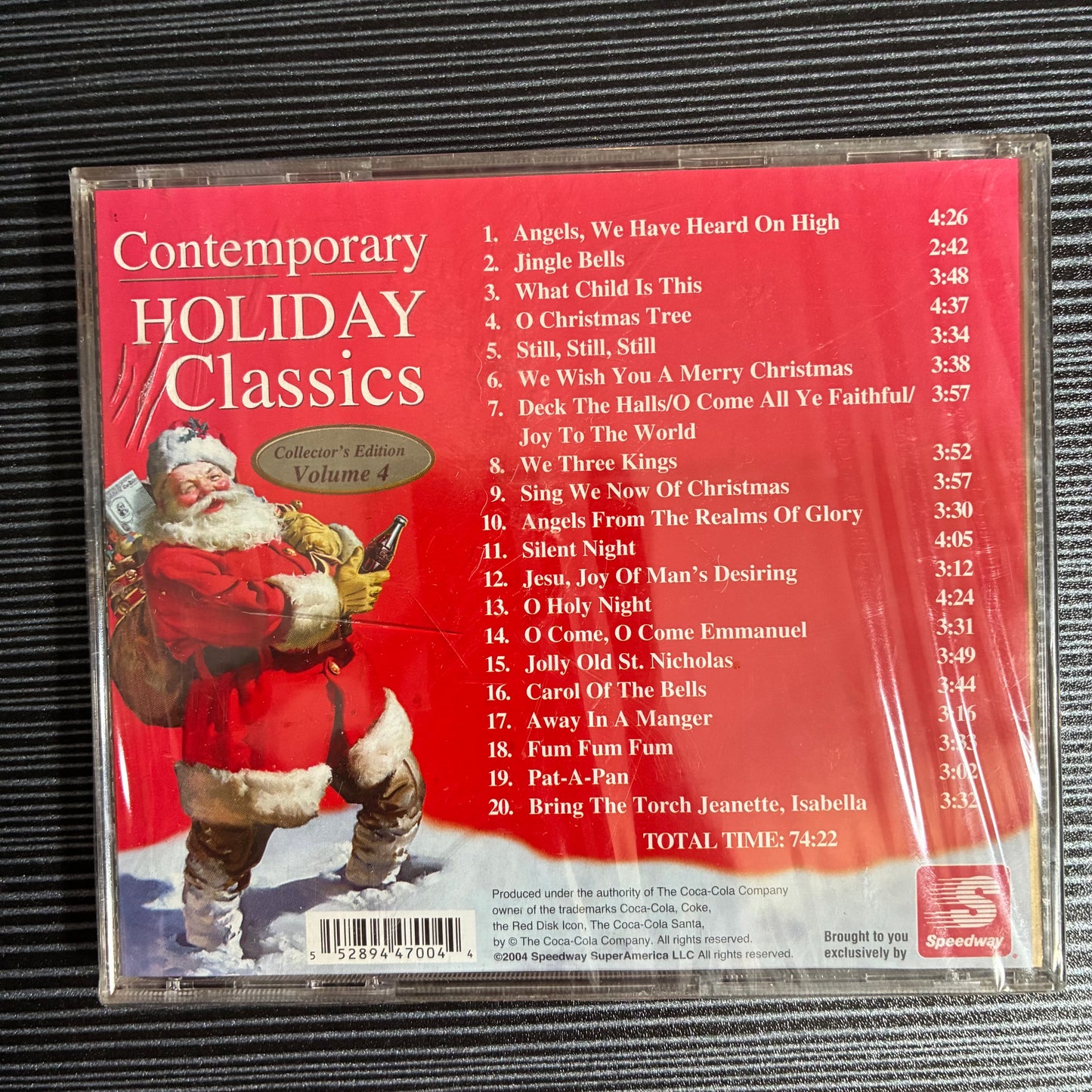 CONTEMPORARY HOLIDAY CLASSICS - COLLECTORS EDITION VOLUME 4 CD - COCA COLA (2004