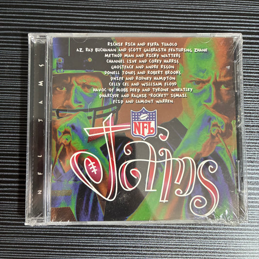VINTAGE NFL JAMS CD VARIOUS ARTISTS - SEALED (1996)