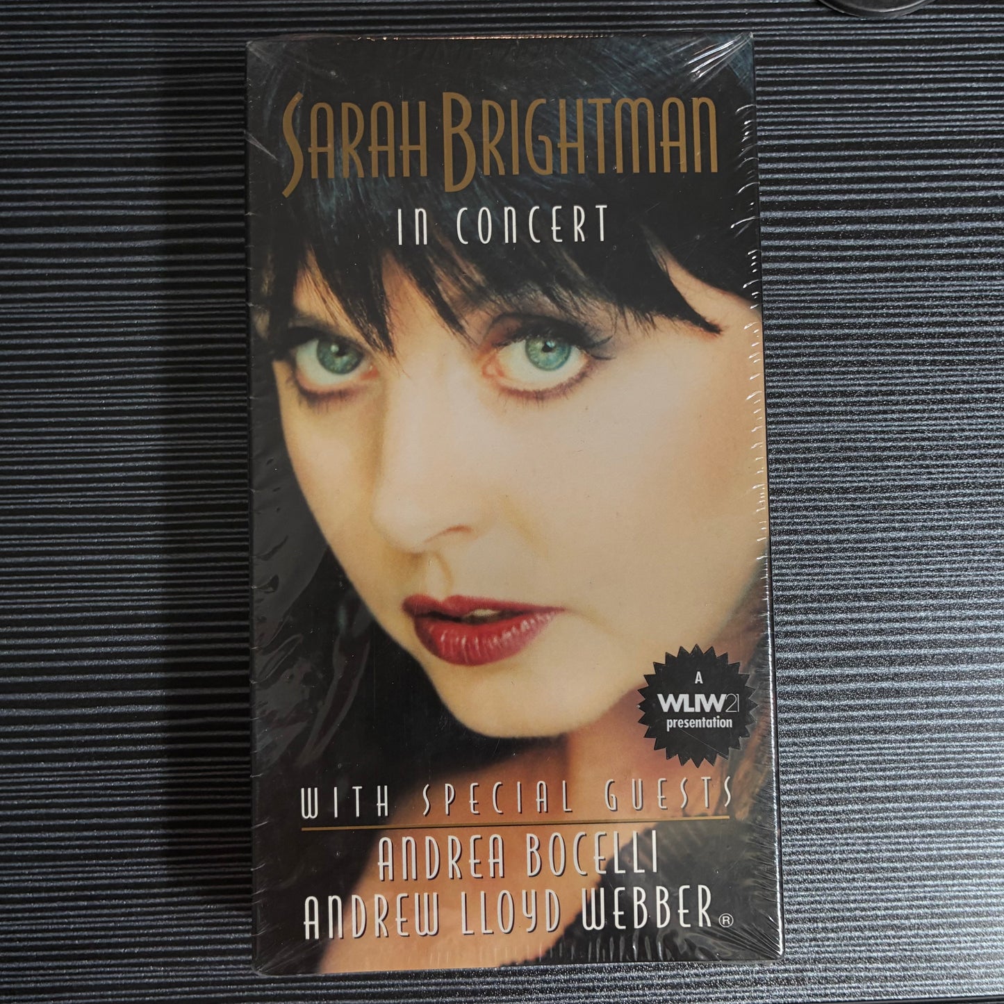 SARAH BRIGHTMAN IN CONCERT WITH SPECIAL GUESTS VHS (1997) SEALED