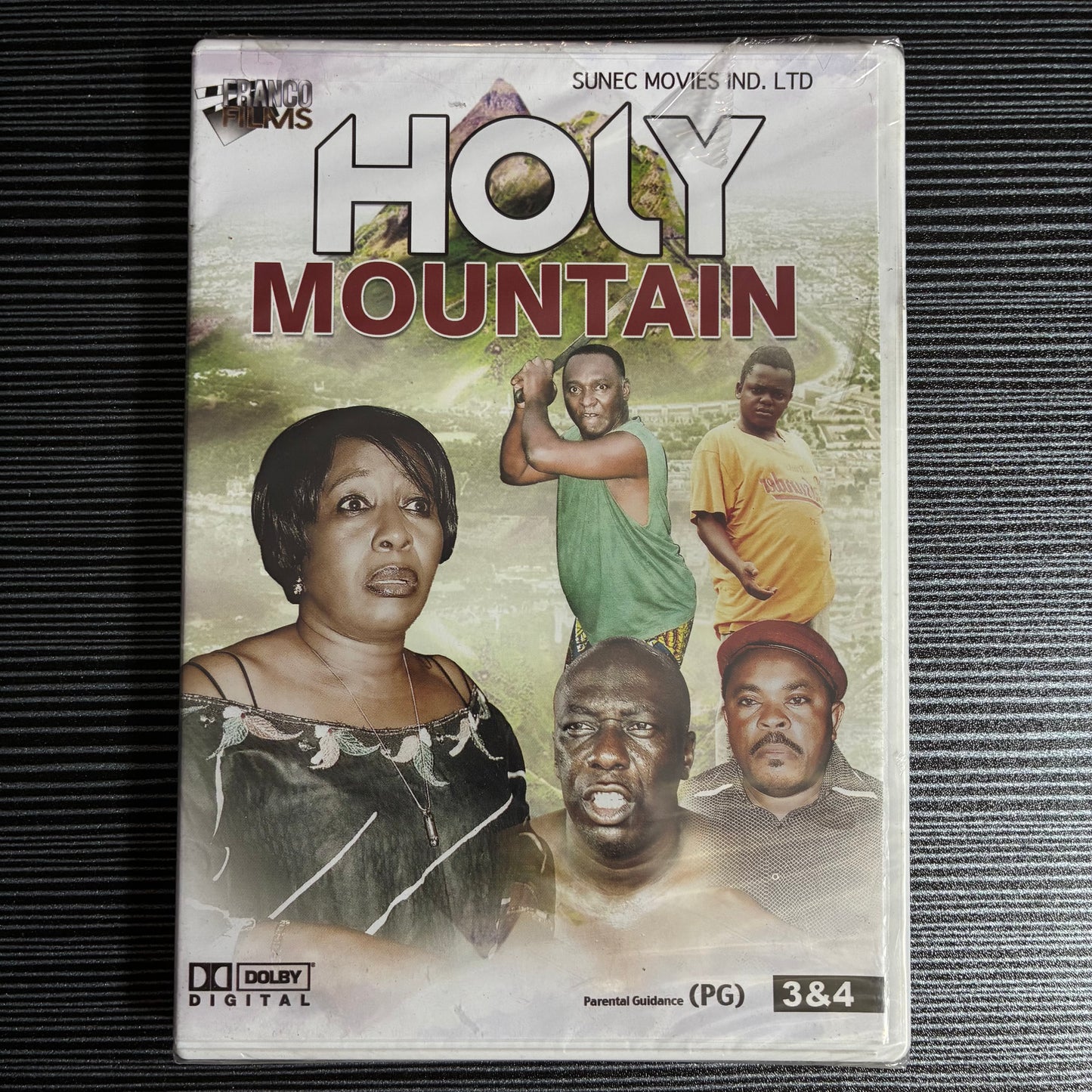 HOLY MOUNTAIN PART 3 & 4 -  FRANCO FILMS DVD NIGERIA CINEMA