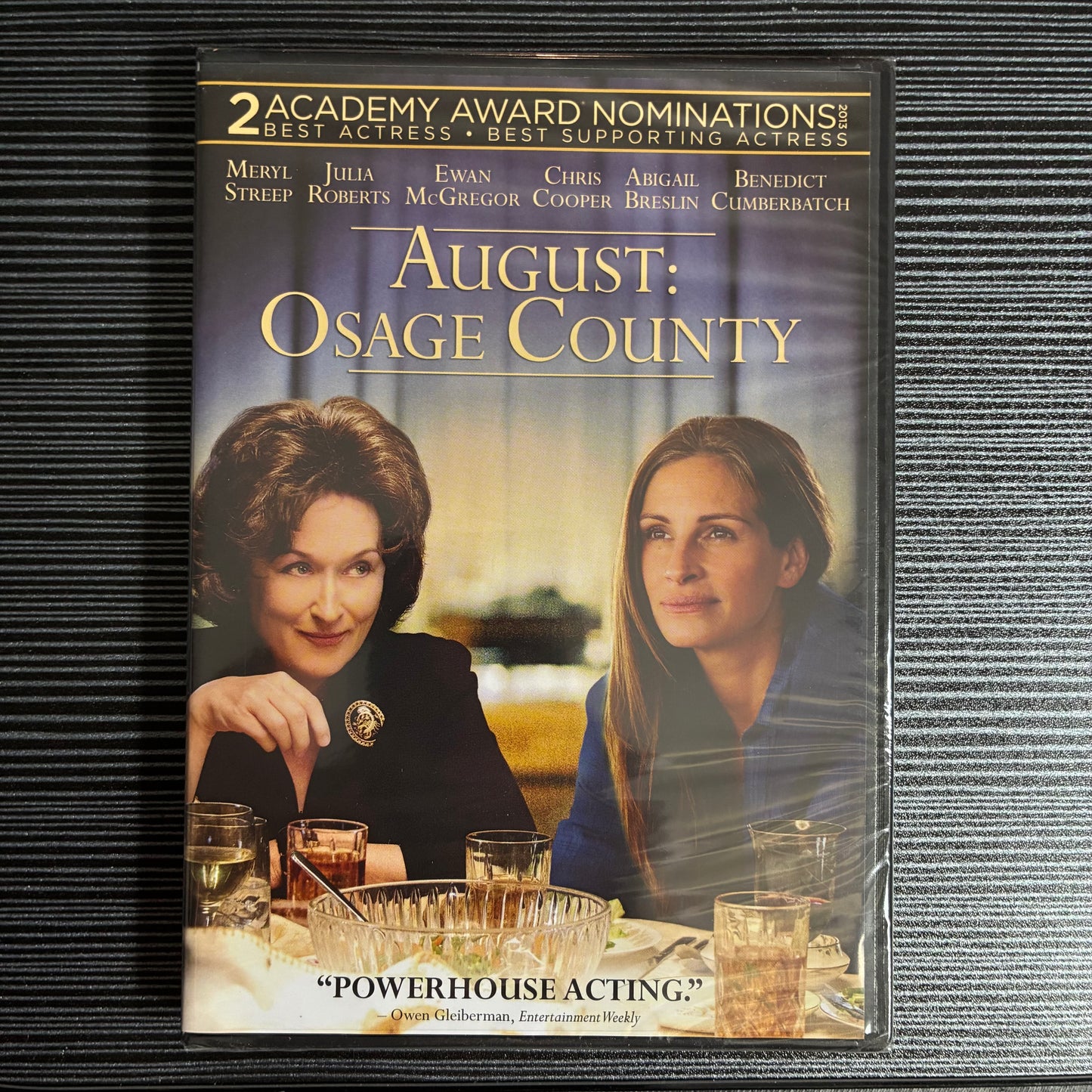 AUGUST: OSAGE COUNTY DVD MERYL STREEP JULIA ROBERTS - SEALED (2014)