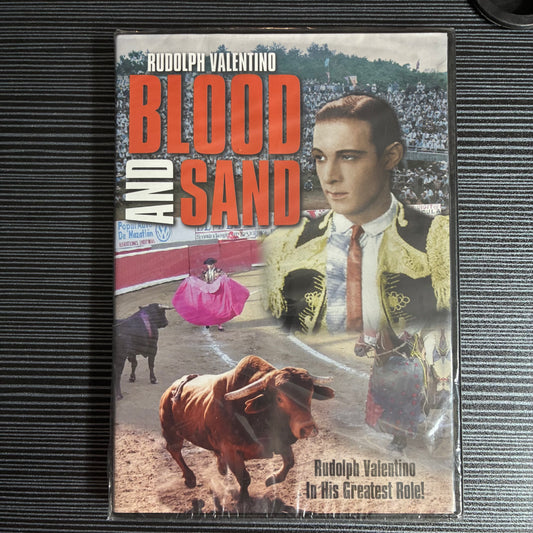 RUDOLPH VALENTINO BLOOD AND SAND DVD - SEALED (1922 FILM, SILENT)