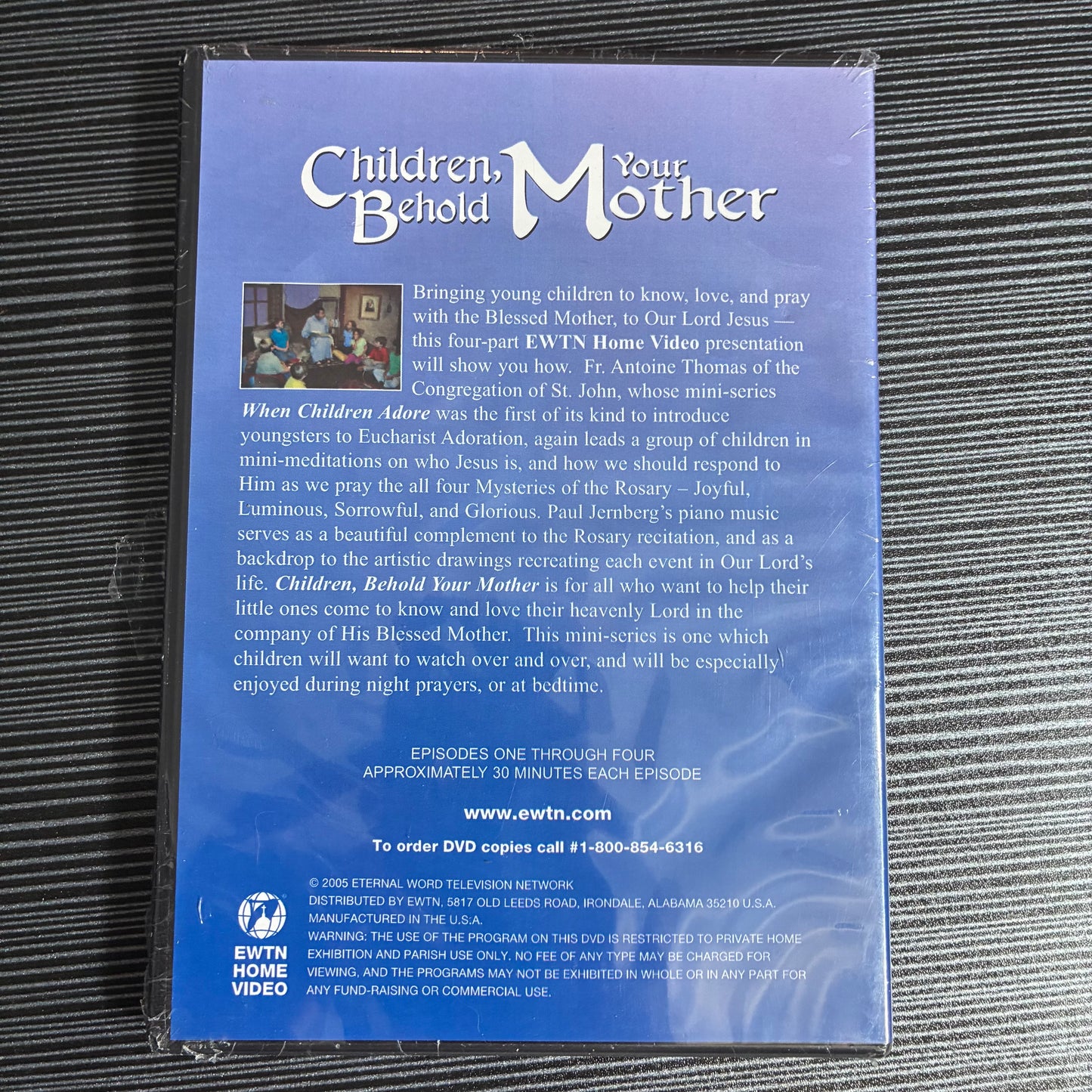 CHILDREN BEHOLD YOUR MOTHER DR. ANTOINE THOMAS DVD - SEALED (2005)