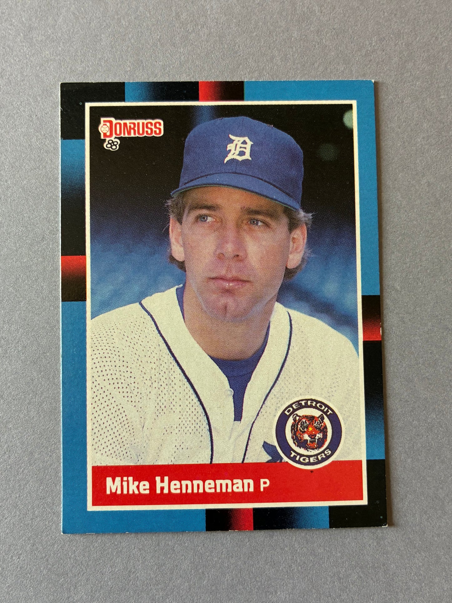1988 DONRUSS - MIKE HENNEMAN #420 DETROIT TIGERS