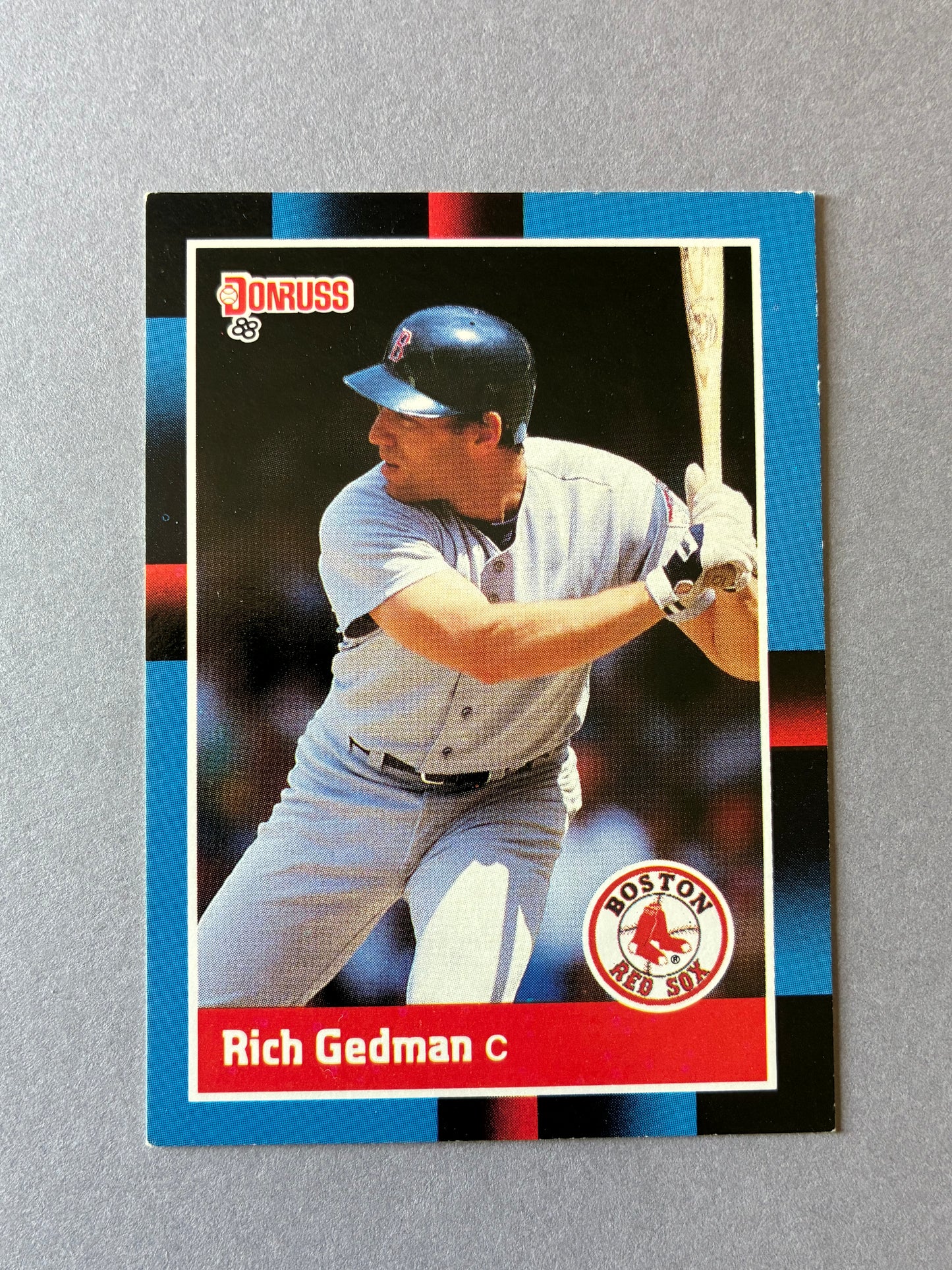 1988 DONRUSS - RICH GEDMAN #129 BOSTON RED SOX