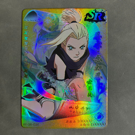 CHINESE NARUTO TRADING CARDS - INO YAMANAKA - HY-SR-034