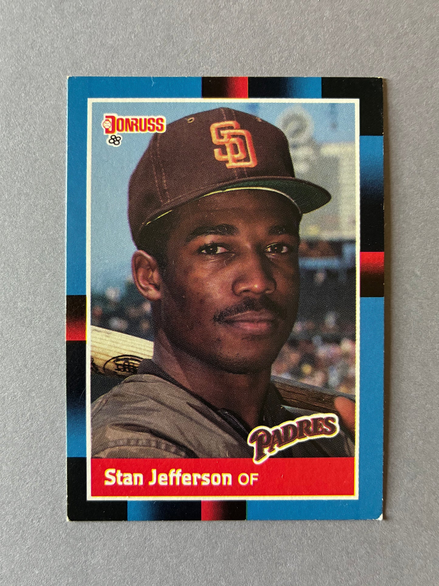 1988 DONRUSS - STAN JEFFERSON #187 PADRES