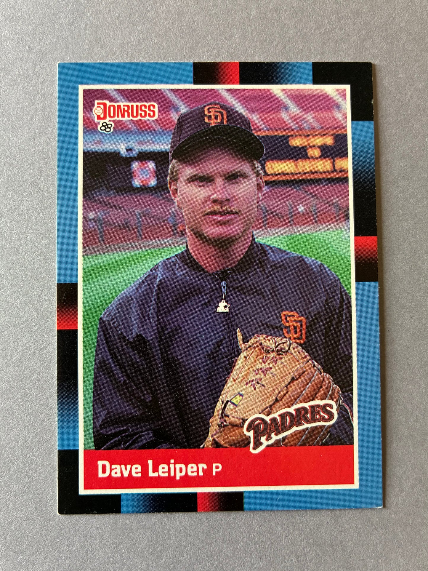 1988 DONRUSS - DAVE LEIPER #557 PADRES