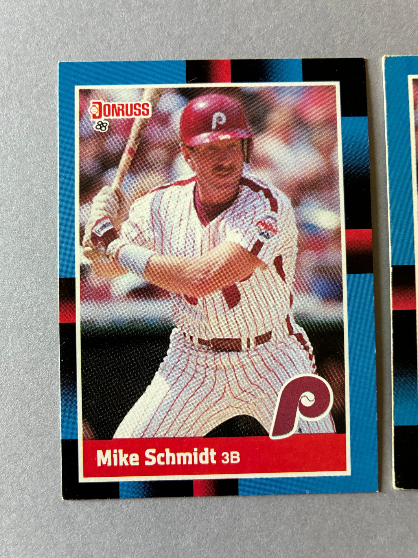 (LOT OF 2) 1988 DONRUSS - MIKE SCHMIDT #330 (PHILLIES)