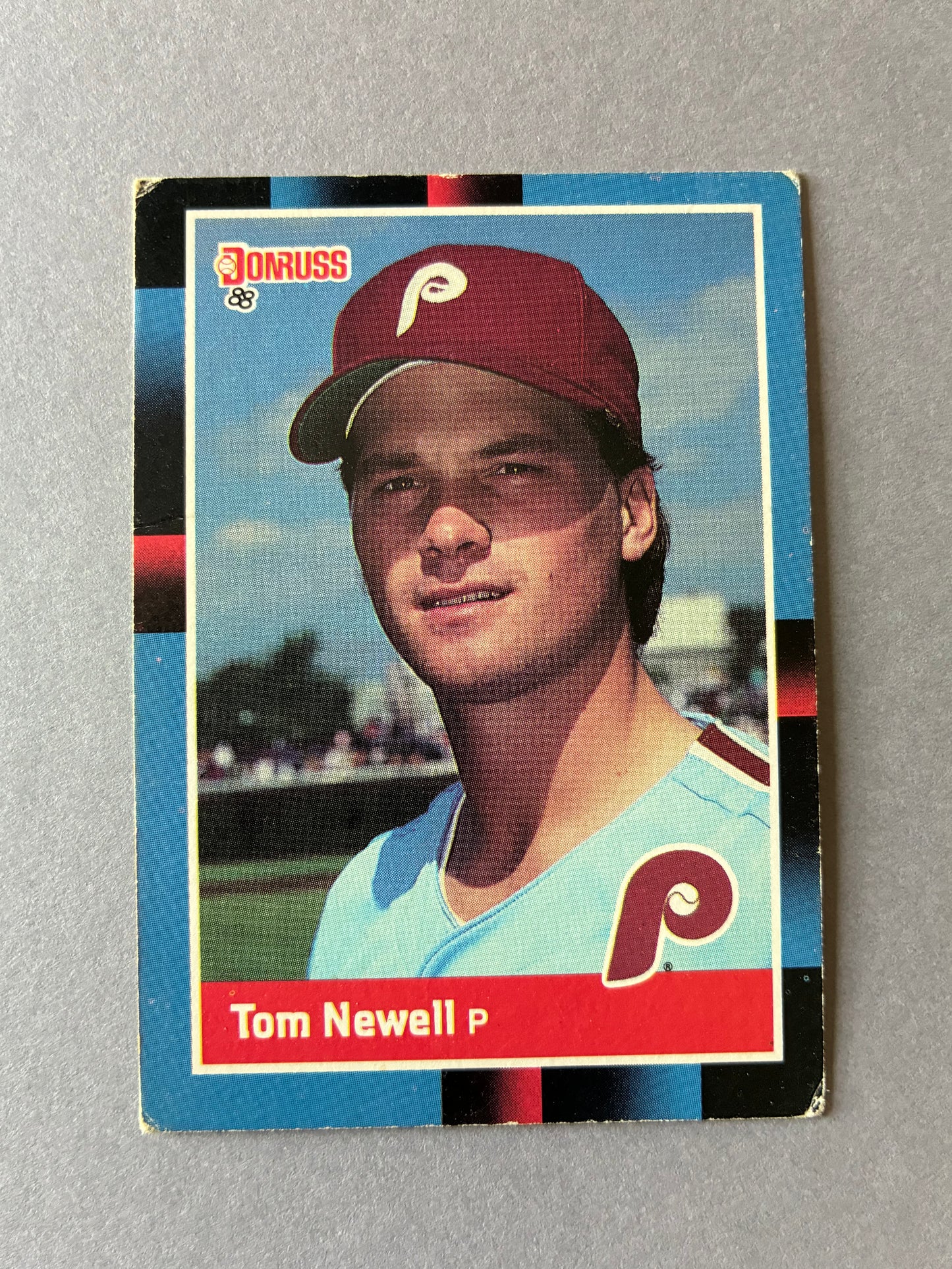 1988 DONRUSS - TOM NEWELL #604 PHILLIES
