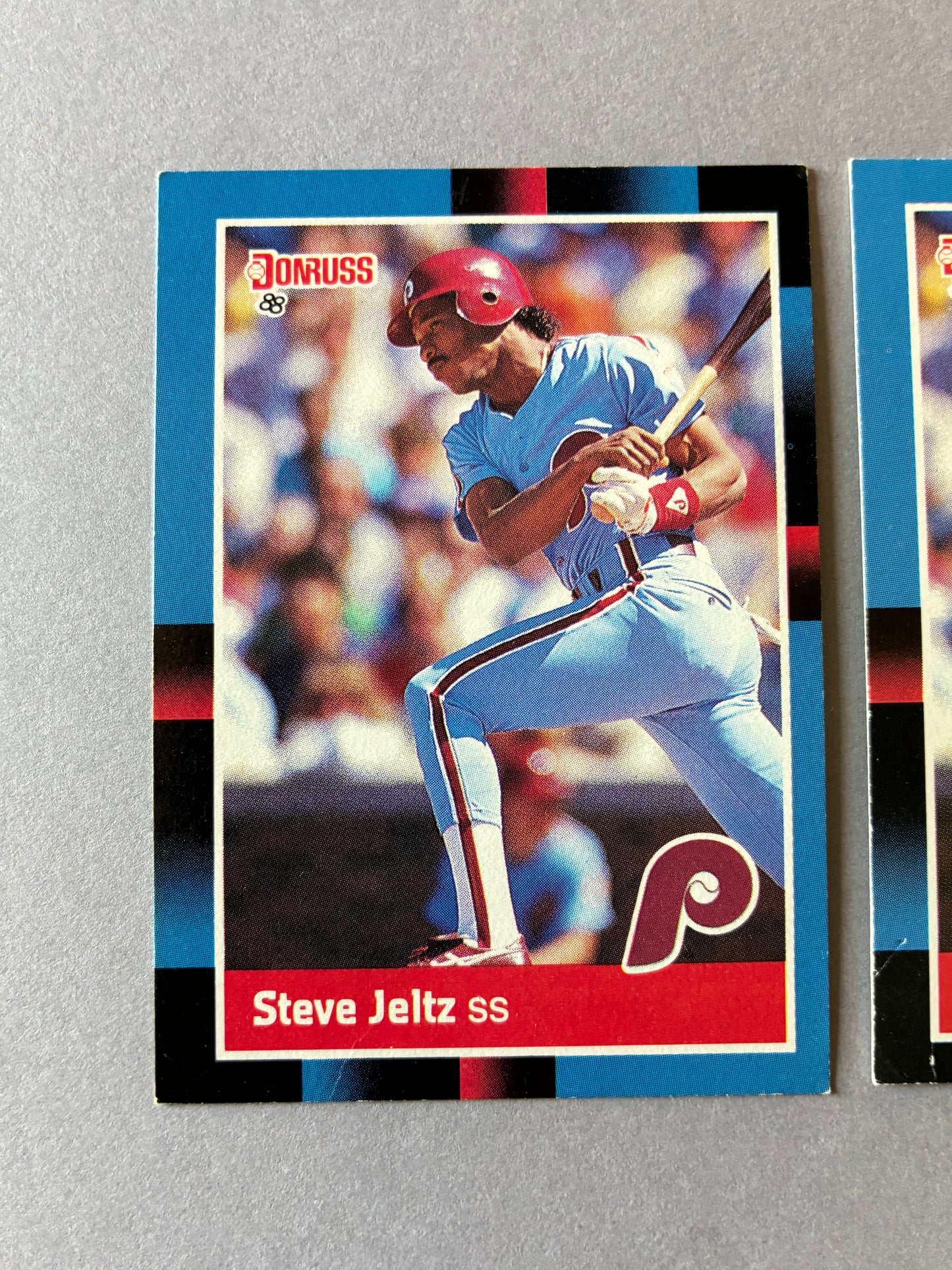 (LOT OF 2) 1988 DONRUSS - STEVE JELTZ #576 PHILLIES