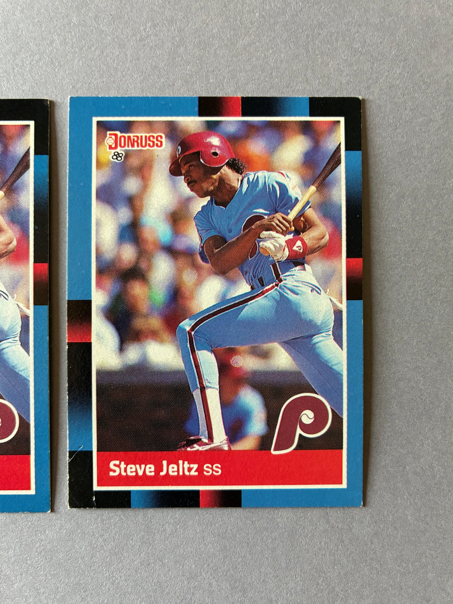 (LOT OF 2) 1988 DONRUSS - STEVE JELTZ #576 PHILLIES